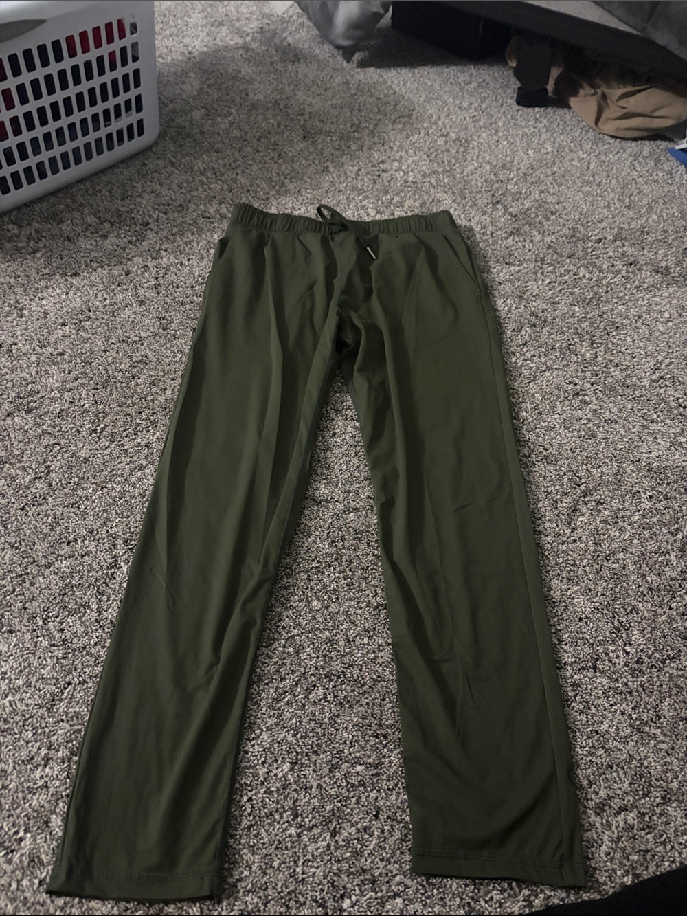 Women’s Olive Green Performance Lounge Pants